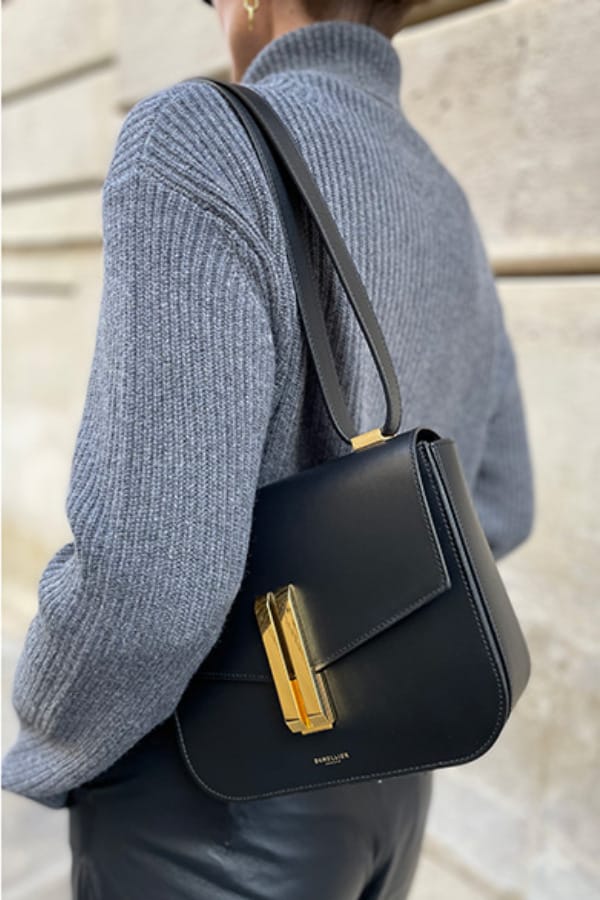 affordable luxury alternative handbags for the celine box bag demellier vancouver black