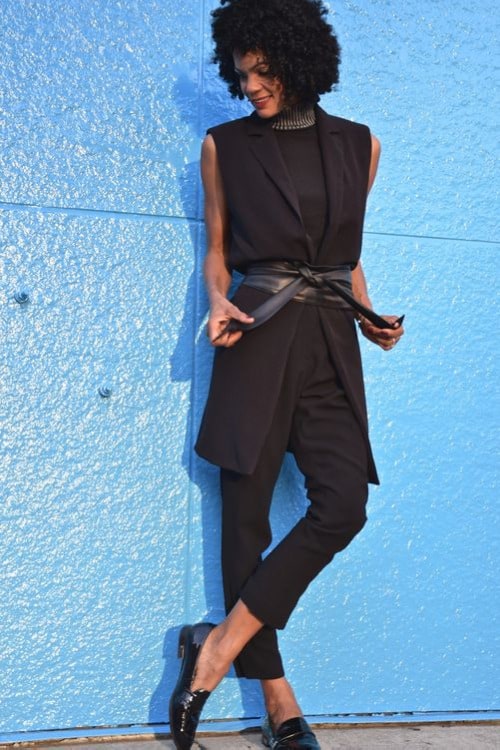 what to wear if you can't wear heels black smart loafer classy flat shoe