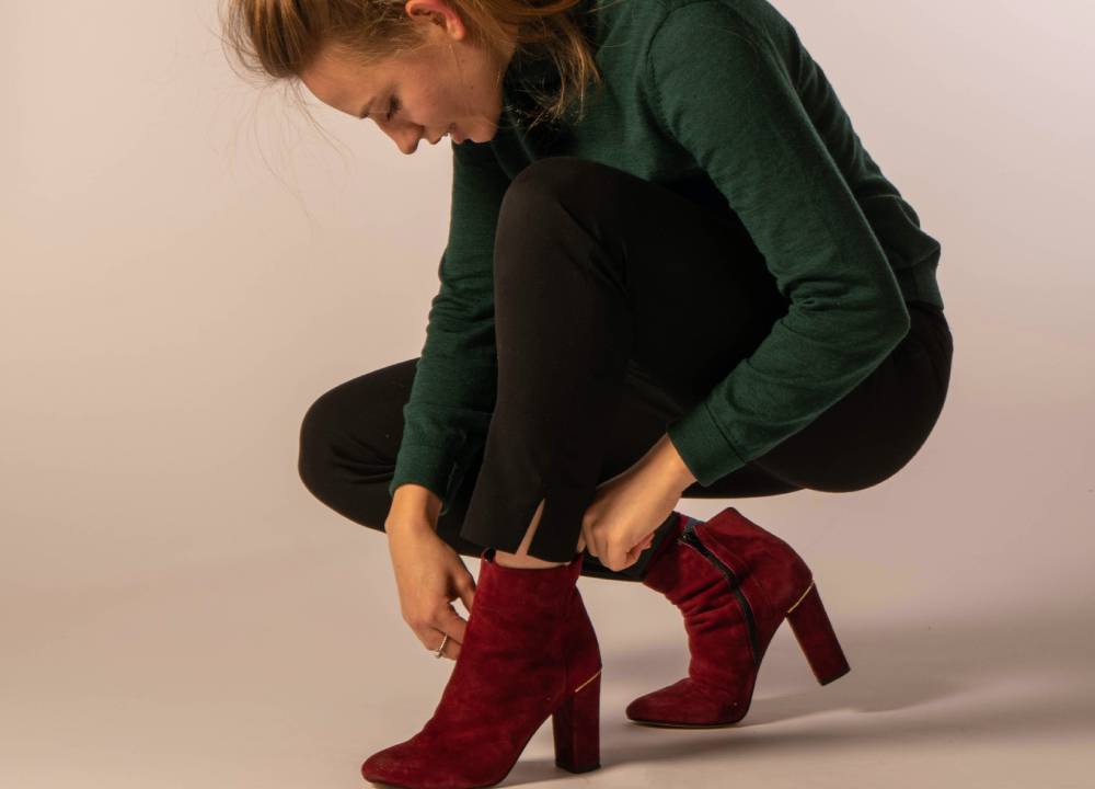 how long does it take to get used to wearing heels walking in heels