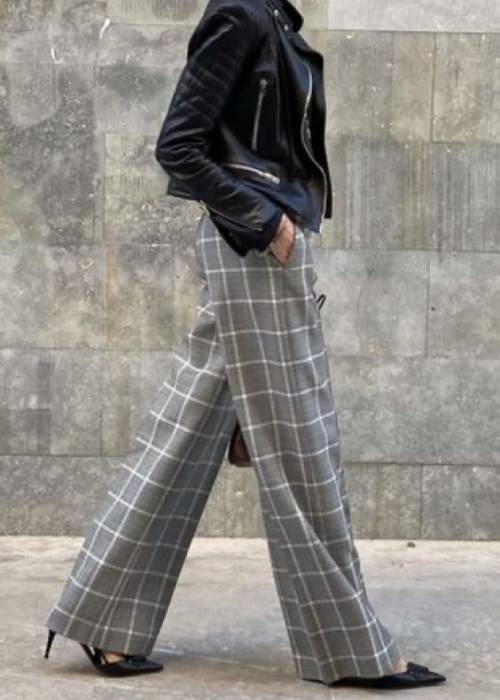 how to wear heels casually hide the heel long trouser outfit