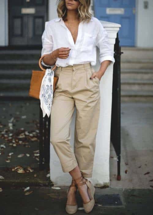 how to wear heels casually high wedge casual heels for everyday outfits