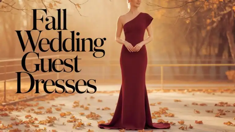 What to Wear to a Fall Wedding: 25 Guest Dresses Perfect for September, October & November