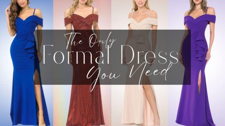 A royal blue formal dress with a sweetheart neckline, spaghetti straps, off-the-shoulder details, a ruched bodice, a cascading ruffle, and a high front slit, creating a sleek, floor-length silhouette.