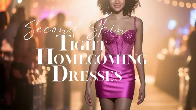 This form-fitting homecoming dress features a vibrant hot pink hue, accentuated by a fitted bodice adorned with shimmering gemstones along the bust. The design includes thin straps and a sleek, tailored silhouette that hugs the body, perfectly emphasizing curves without any additional volume in the lower section. The overall look is polished and contemporary, ideal for a stylish and confident appearance at formal events.