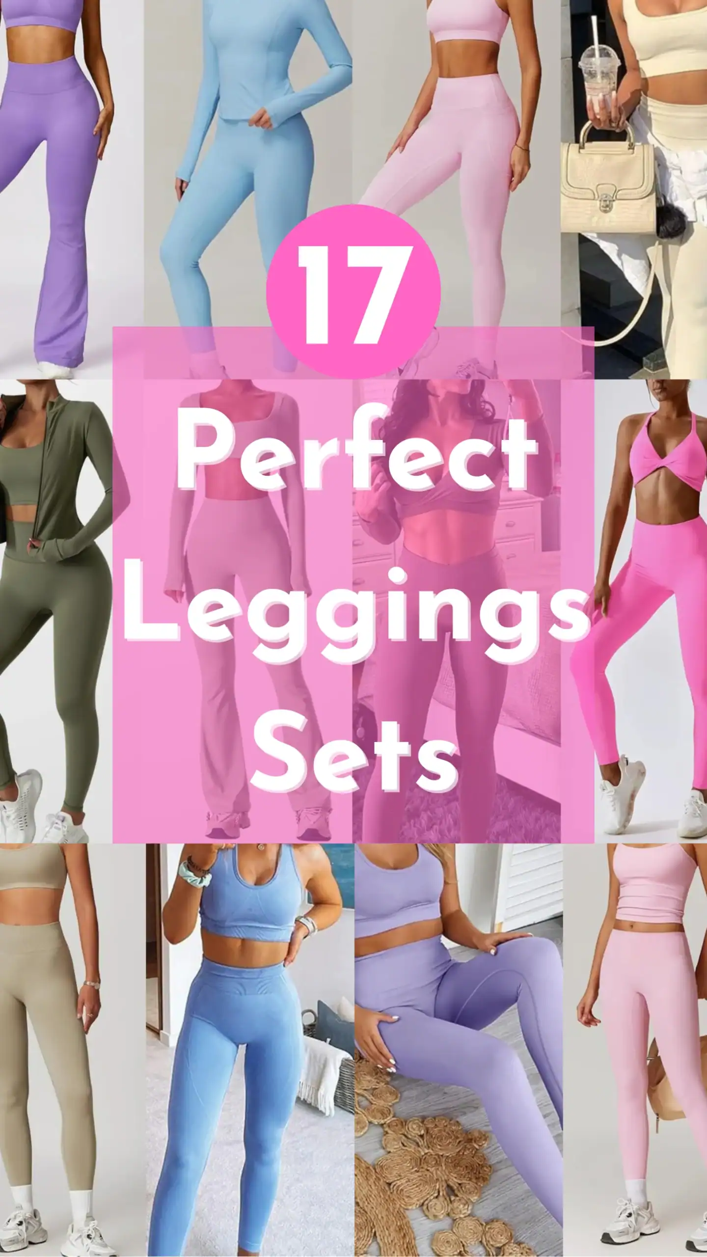 These leggings feature a sleek, form-fitting style made from a smooth, stretchy fabric that ensures comfort and flexibility. Available in soft pastel shades like lavender, sky blue, and blush pink, they embody a casual yet modern vibe, perfect for workouts or relaxed outings.